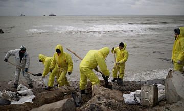 В Анапе обнаружили новые выбросы нефтепродуктов