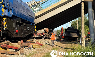 В Брянской области начали демонтаж фрагментов моста