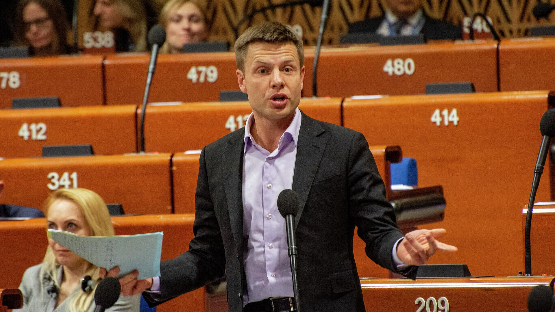 Гончаренко* ответил на обвинения спикера Рады в сотрудничестве с Россией