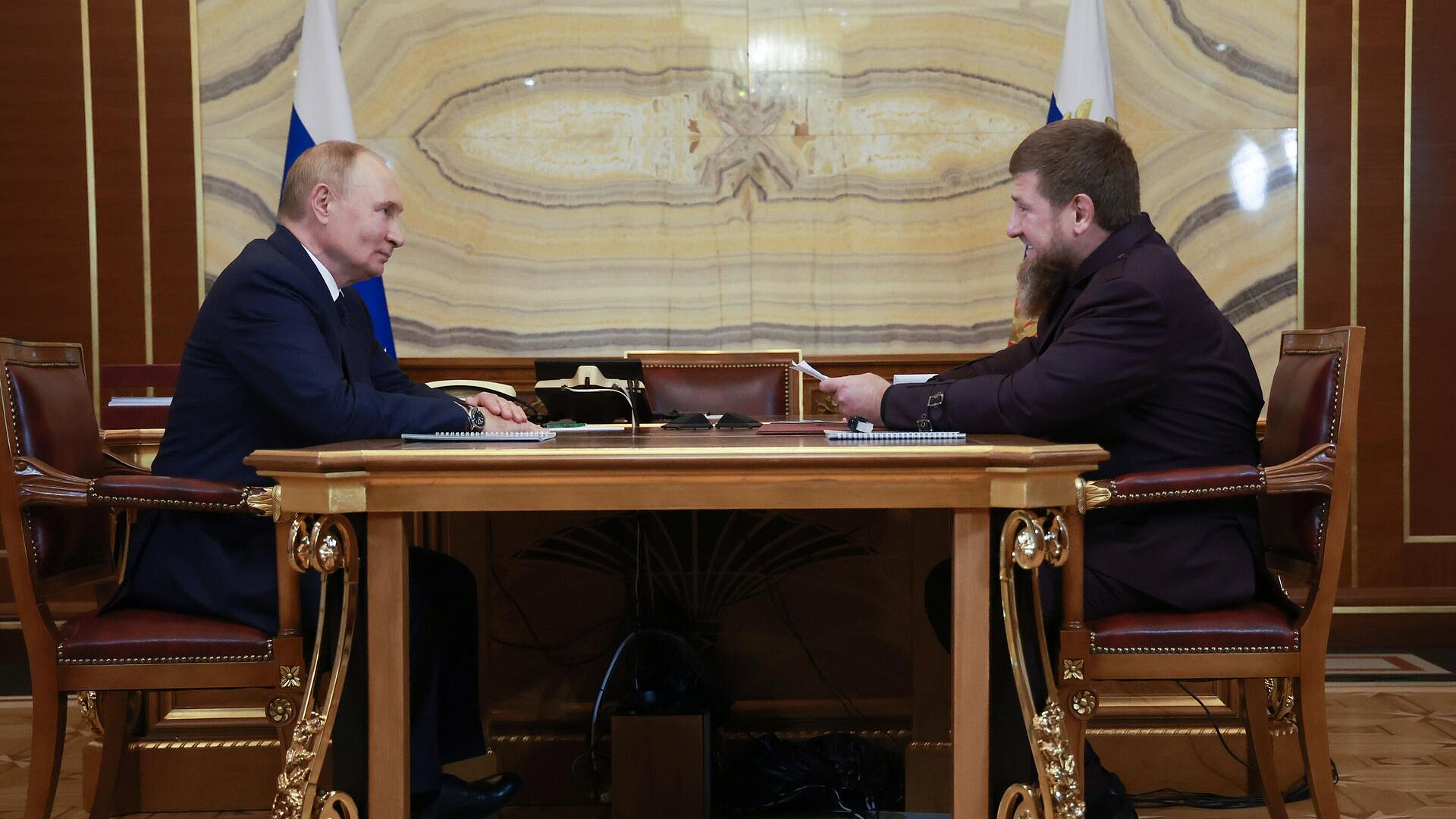 Кадыров поблагодарил Путина за высокую оценку работы спецназа "Ахмат"