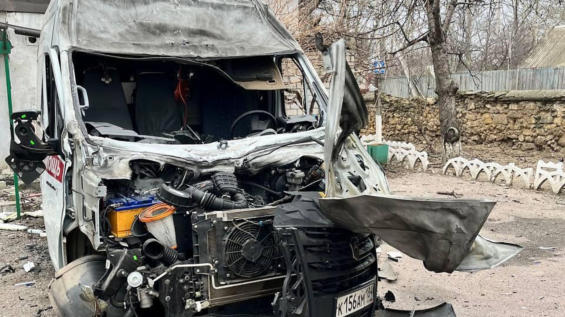 ВСУ атаковали машину скорой помощи в Алешках