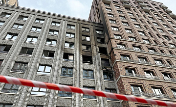 Названа предварительная причина пожара в ЖК "Селигер Сити" 