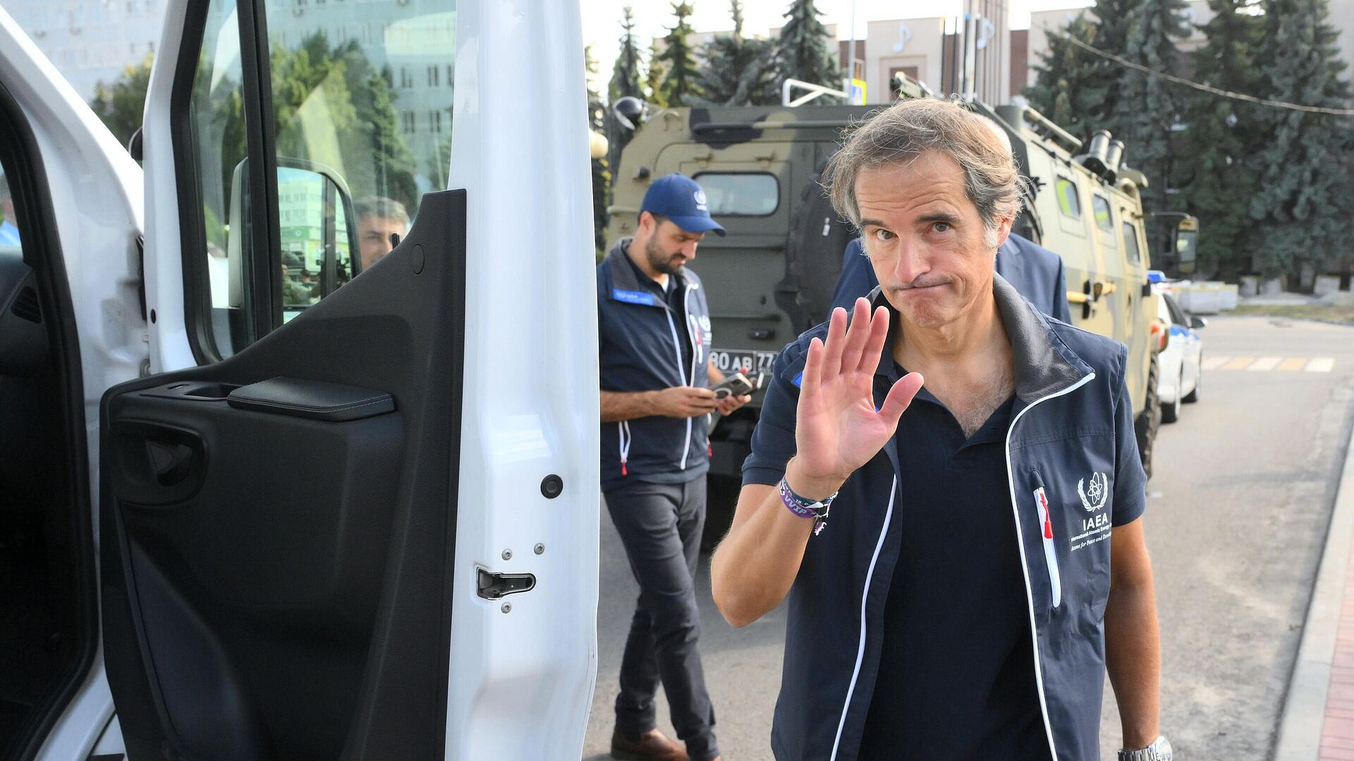 В Кремле прокомментировали визит Гросси на Курскую АЭС