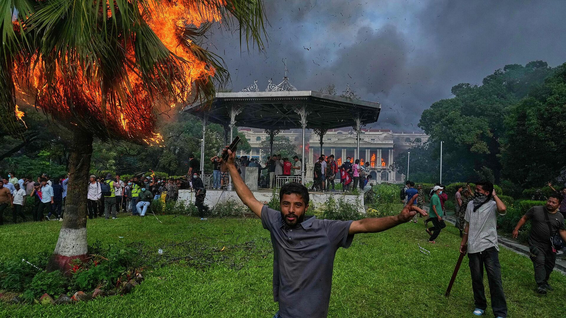 В Непале оценили ущерб от беспорядков