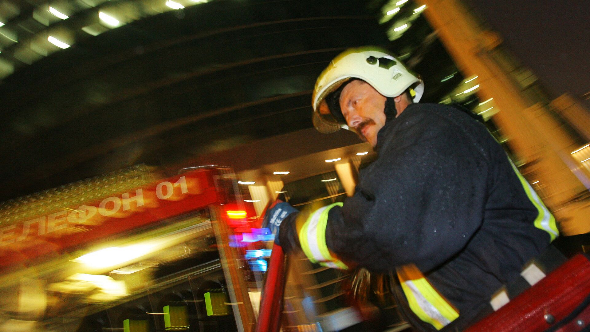 В Москве потушили пожар в ЖК "Селигер Сити"