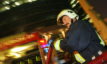 В Москве потушили пожар в ЖК "Селигер Сити"