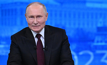 Путин набирает 87,3 процента голосов после обработки 99,94% протоколов