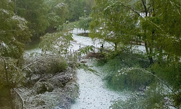 В Нижнем Новгороде выпало свыше полутора месячных норм осадков