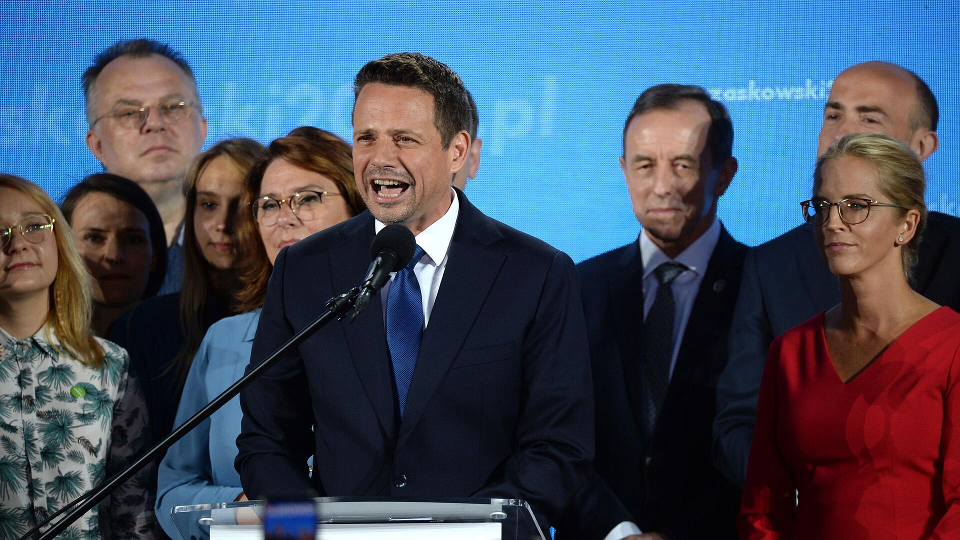 Кандидат в президенты Польши выступил против релокации мигрантов из ЕС