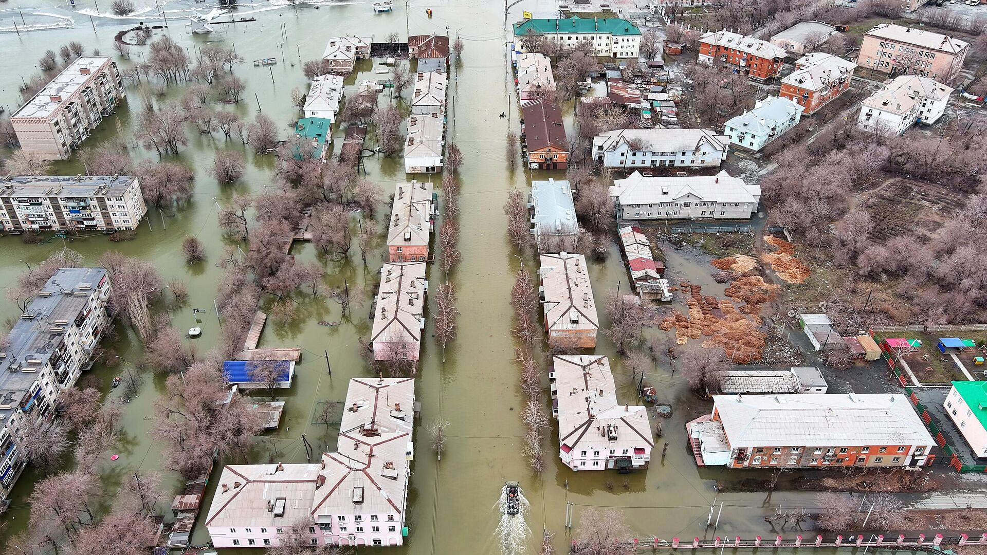 Семь предприятий Орска попали в зону затопления