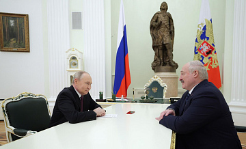 Путин и Лукашенко рассказали, о чем говорили на встрече 8 мая