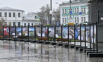 Фотовыставка "Построено в Москве" открылась на Цветном бульваре