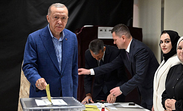 Эрдоган получил не менее 53,7 процентов голосов