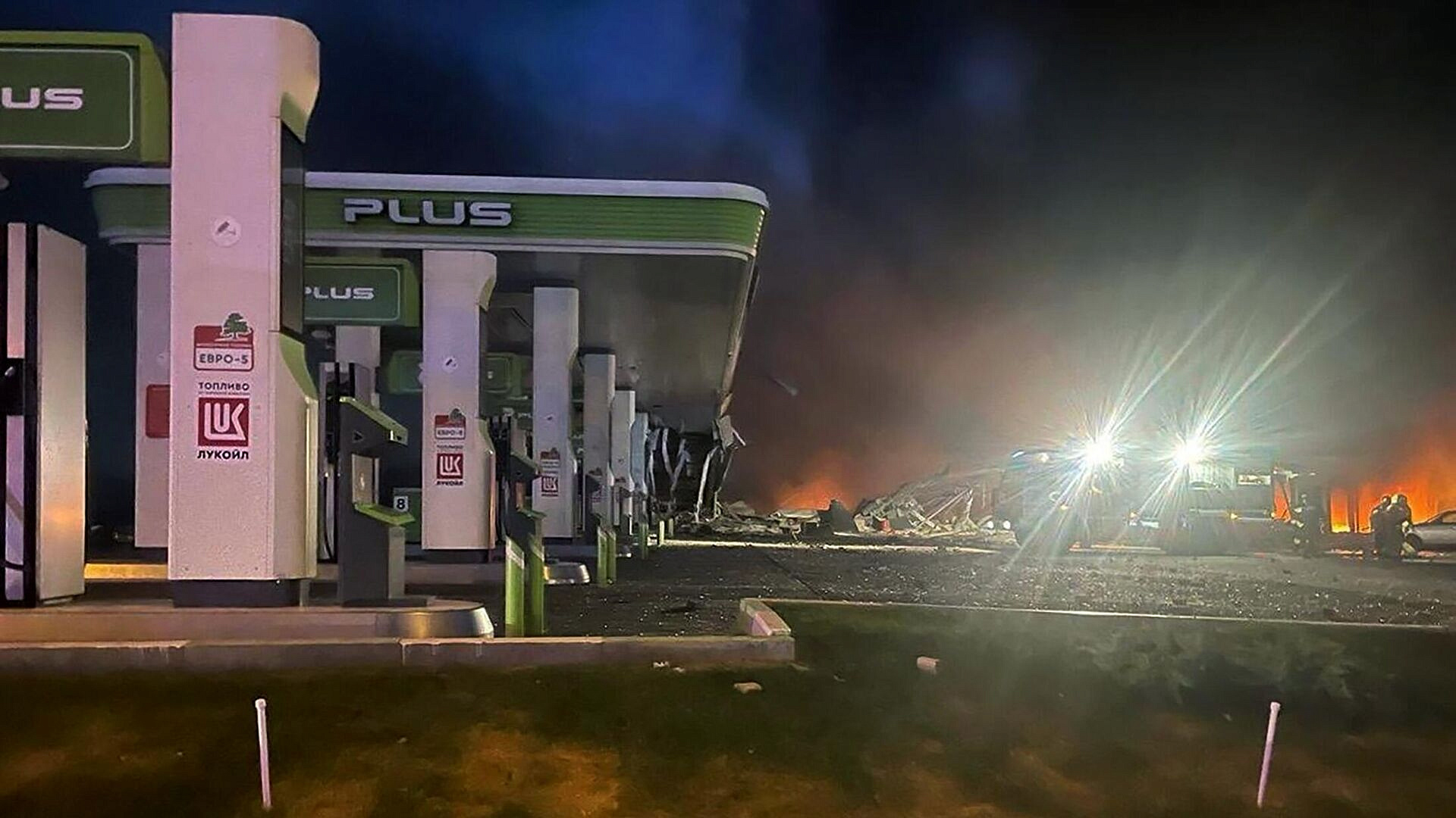 Возле взорвавшейся АЗС в Дагестане выявили превышения загрязняющих веществ