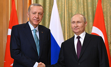 Эрдоган поздравил Путин с убедительной победой на выборах