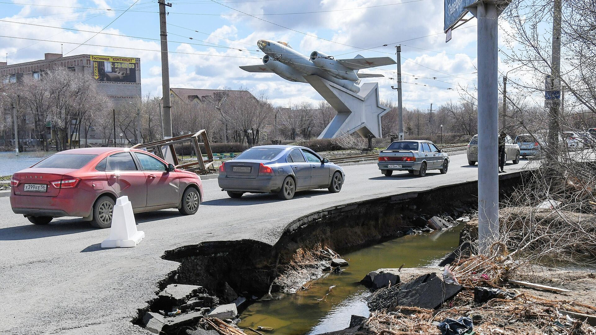 Уровень воды в реке Урал у Орска за ночь вырос на 13 сантиметров