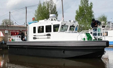 В КМЗ рассказали об испытаниях новейшего катера для ледокольного флота