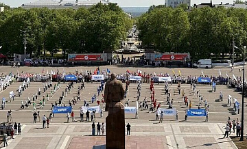 Первый Парад детских объединений прошел в Кирове