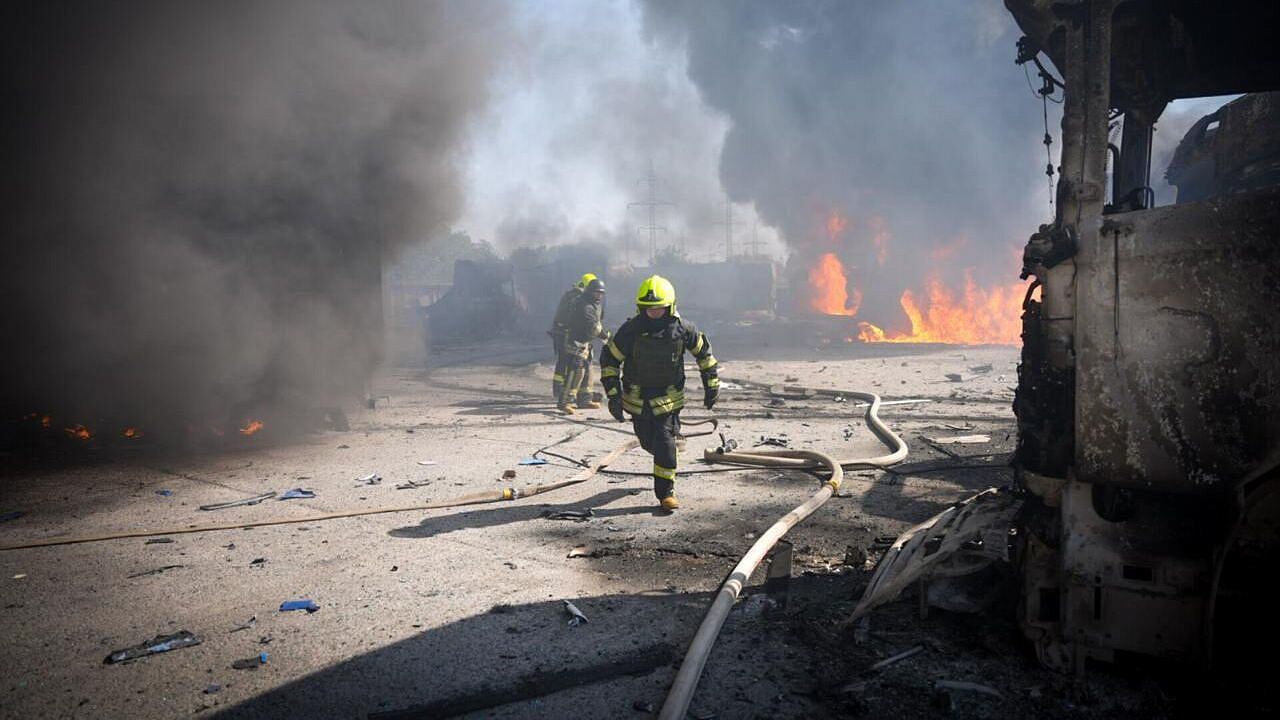 В Харькове прогремел второй взрыв В Харькове прогремел второй взрыв