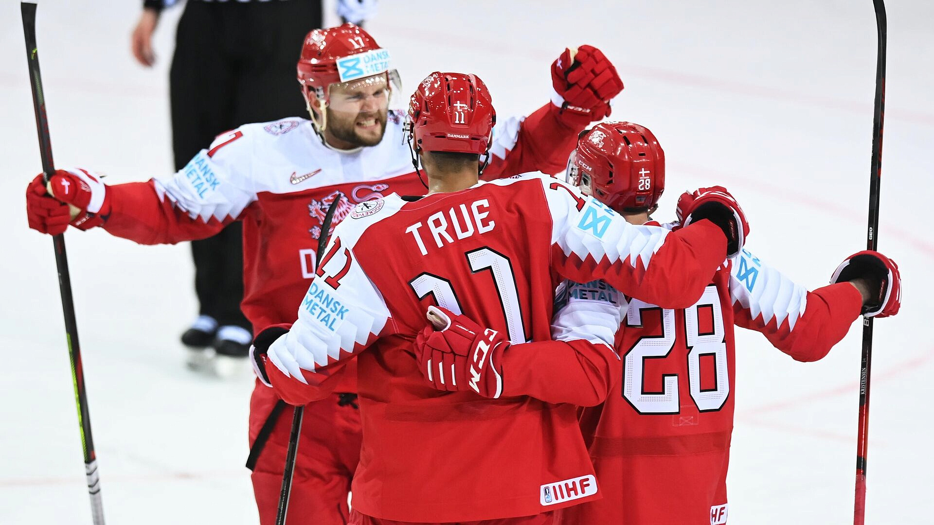 Сборная Дании по хоккею обыграла команду Латвии на Олимпиаде