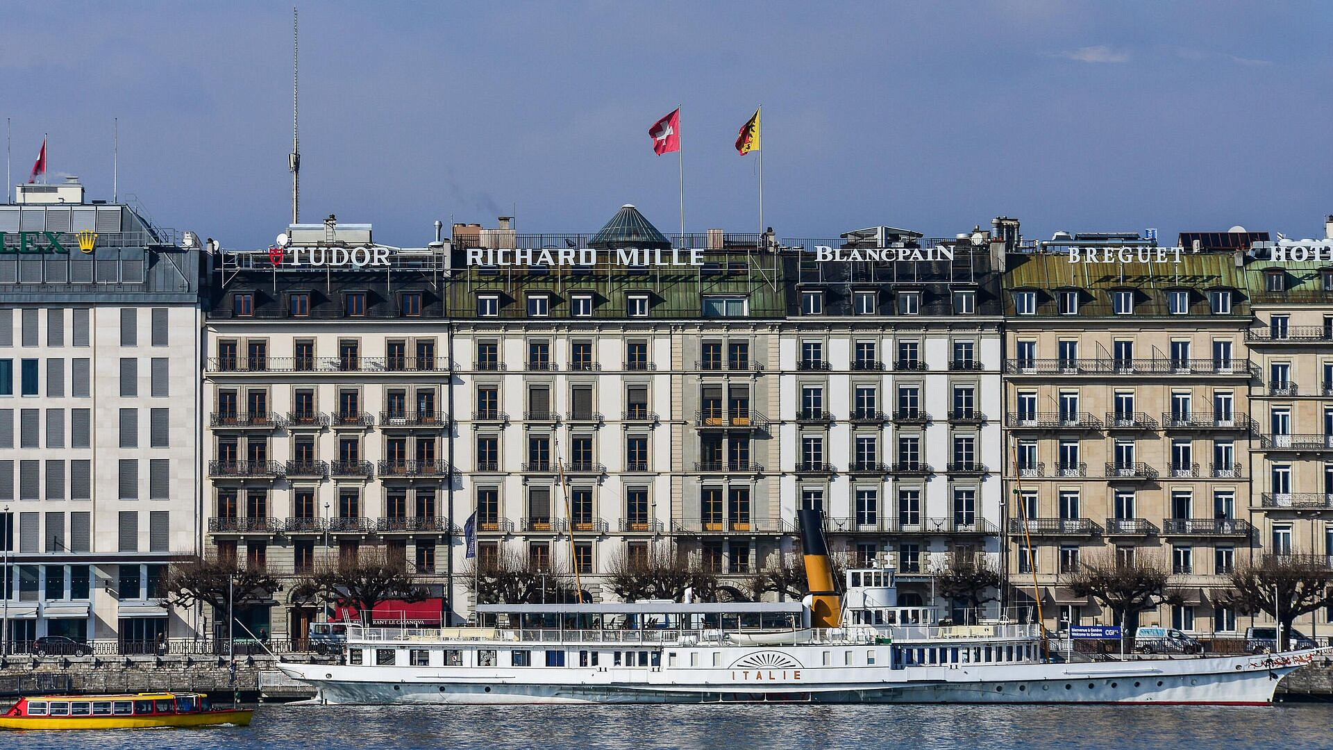 В отеле в Женеве, куда приехала делегация России, усилили меры безопасности