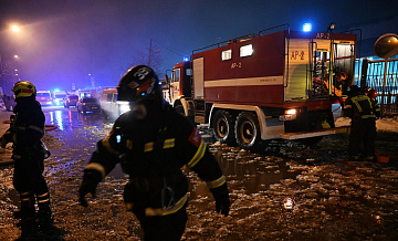 Обрушение в горевшем на юге Москвы Институте превысило тысячу квадратов