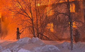 На Ямале во время пожара в жилом доме погиб человек