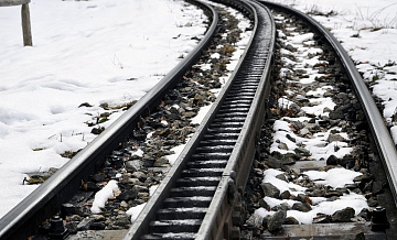 В Кузбассе тепловоз сошел с рельсов