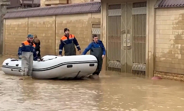 Почти 3,8 тысячи домов подтопило в Махачкале из-за сильных дождей