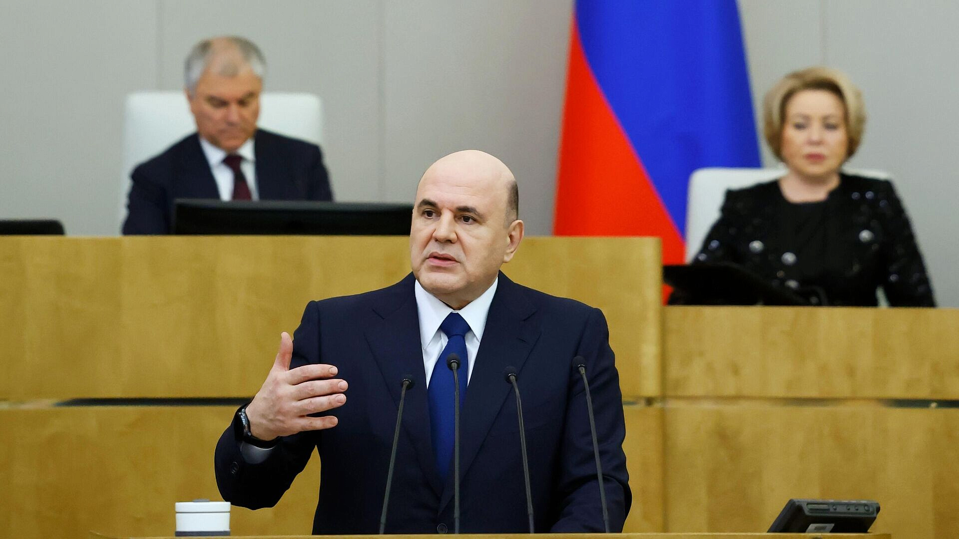 В России много патриотически настроенных предпринимателей, заявил Мишустин