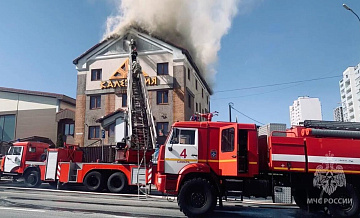 Пожар в самарском ресторане полностью ликвидирован