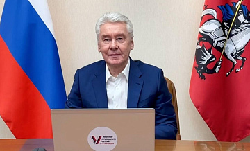 Собянин поздравил Путина с победой на выборах