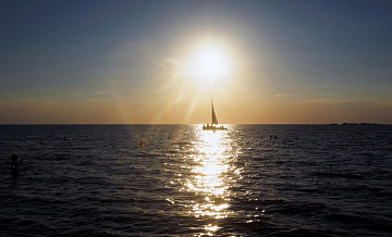 На Бердянской косе в Азовском море нашли загрязнение мазутом