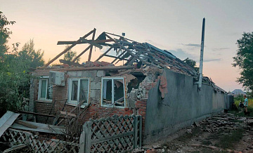 ВСУ нанесли удар по частному дому в Белгородской области, ранен человек