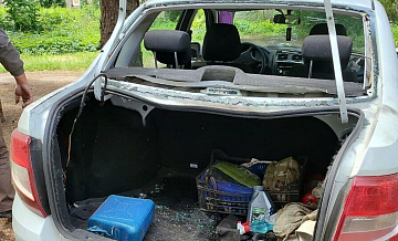 Украинские войска атаковали больничный автомобиль в ЛНР