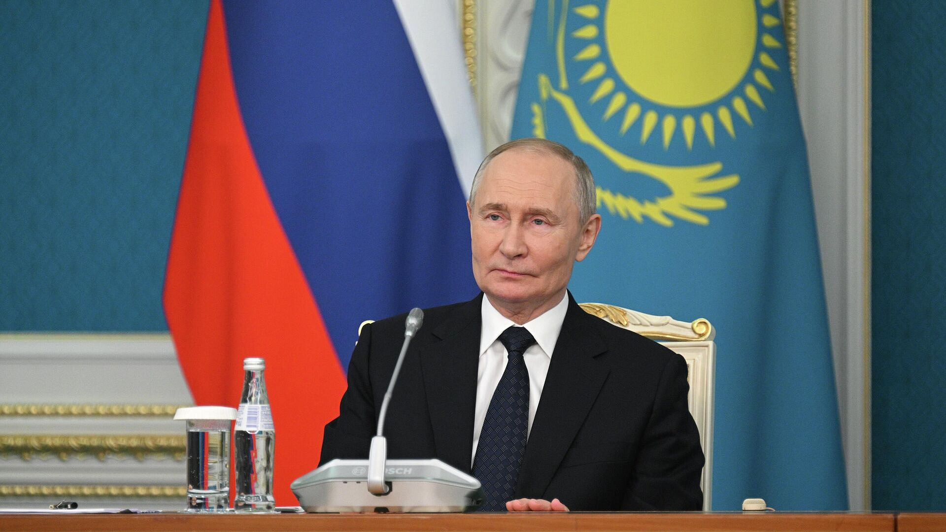 Песков рассказал о программе Путина в Астане