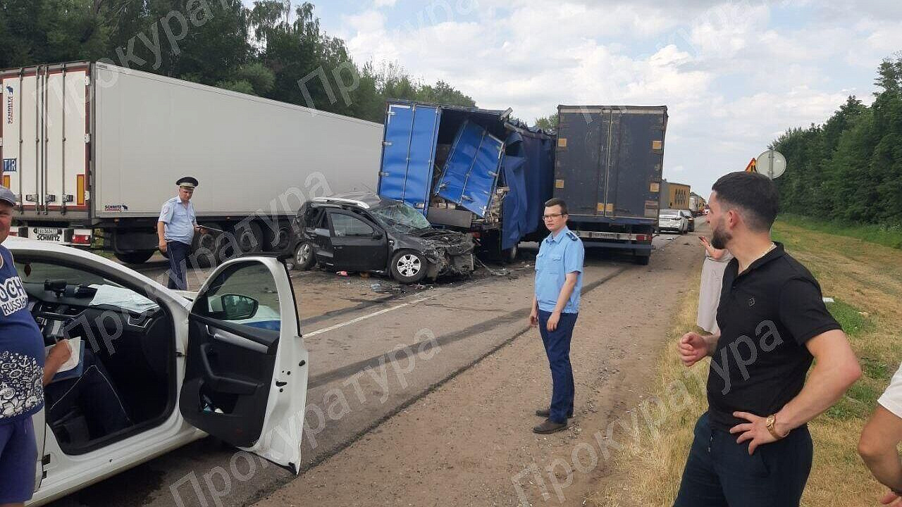 В Тульской области четыре человека пострадали в ДТП