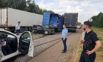В Тульской области четыре человека пострадали в ДТП