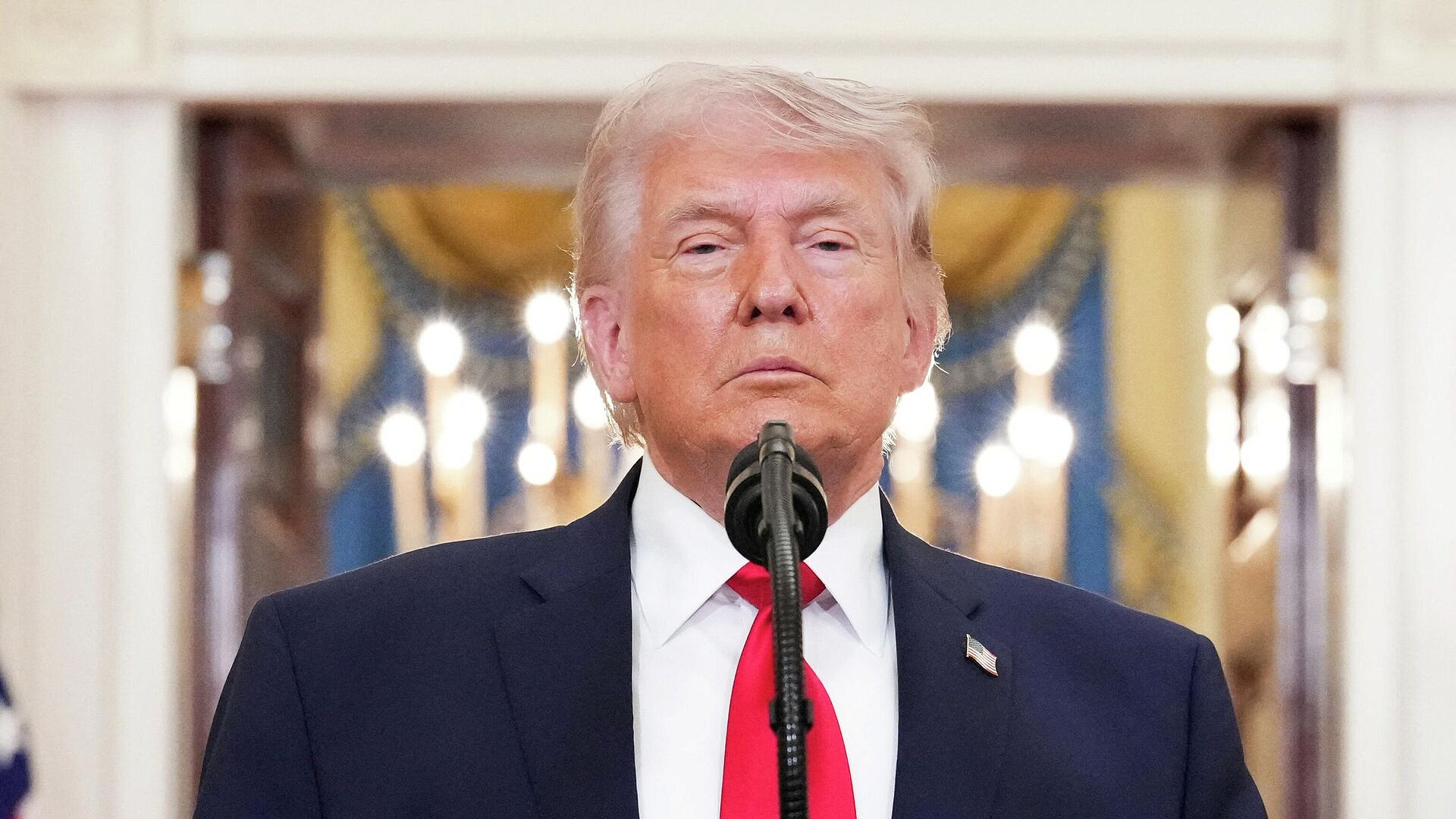 Эксперт по жестам оценил тон речи Трампа по Ирану