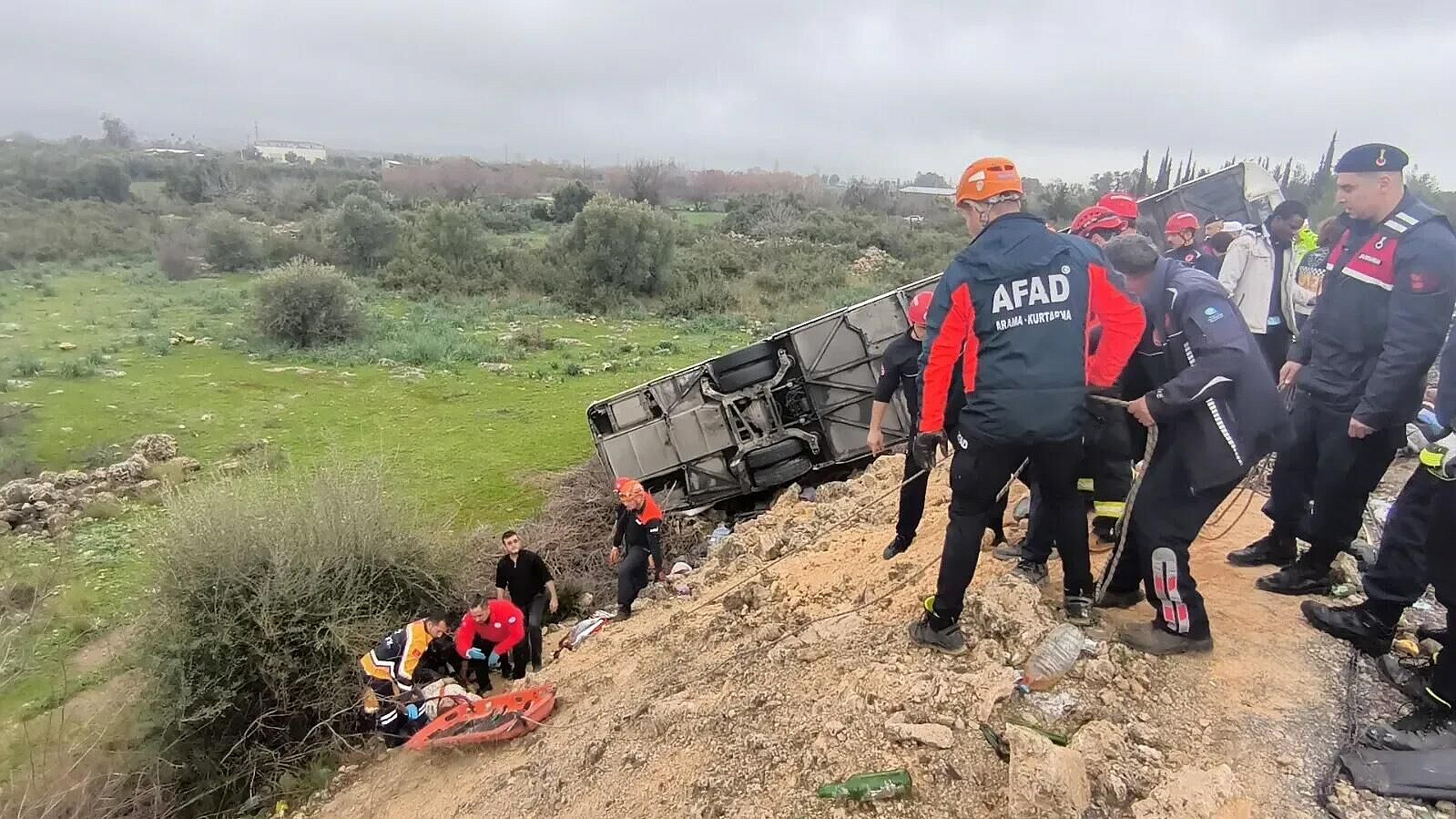 Россиян в попавшем в ДТП в Анталье автобусе не было, заявили в консульстве