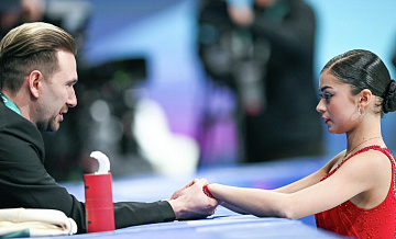 Ягудин и Медведева поддержали Петросян в Милане