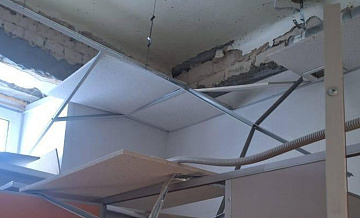 В Самарской области возбудили дело после обрушения потолка в школе