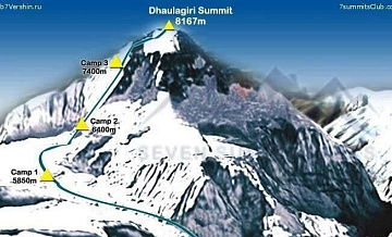 Выжившие в Непале альпинисты шли неклассическим путем 