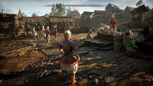 Перед презентацией игры "Смута" к могиле Минина возложили цветы 