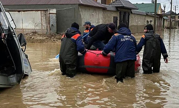 В Дагестане после прорыва дамбы оказались подтоплены десятки домов
