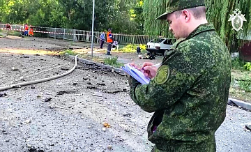 В Волгограде в доме у насосной станции, где был взрыв, повреждены окна
