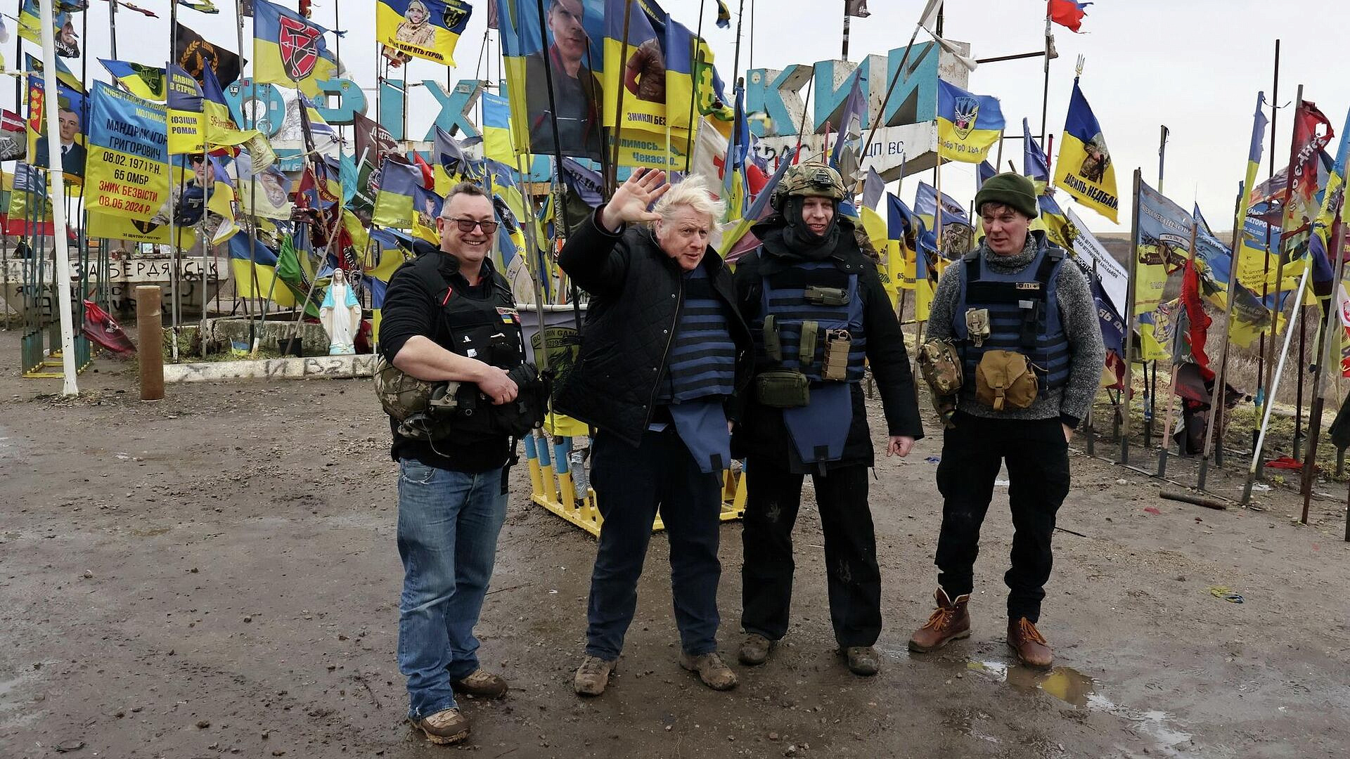 Рогов прокомментировал визит Джонсона в Запорожскую область