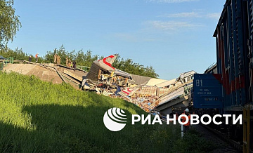 Пострадавших при ЧП с поездом в Брянской области госпитализировали