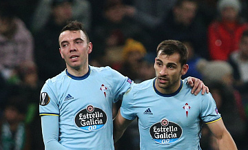 "Сельта" сыграла вничью с "Лионом" в первом матче 1/8 финала Лиги Европы