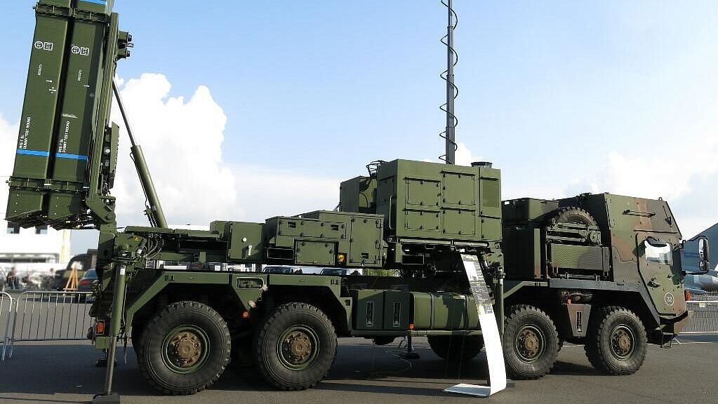 Украина получила еще одну пусковую установку ЗРК IRIS-T